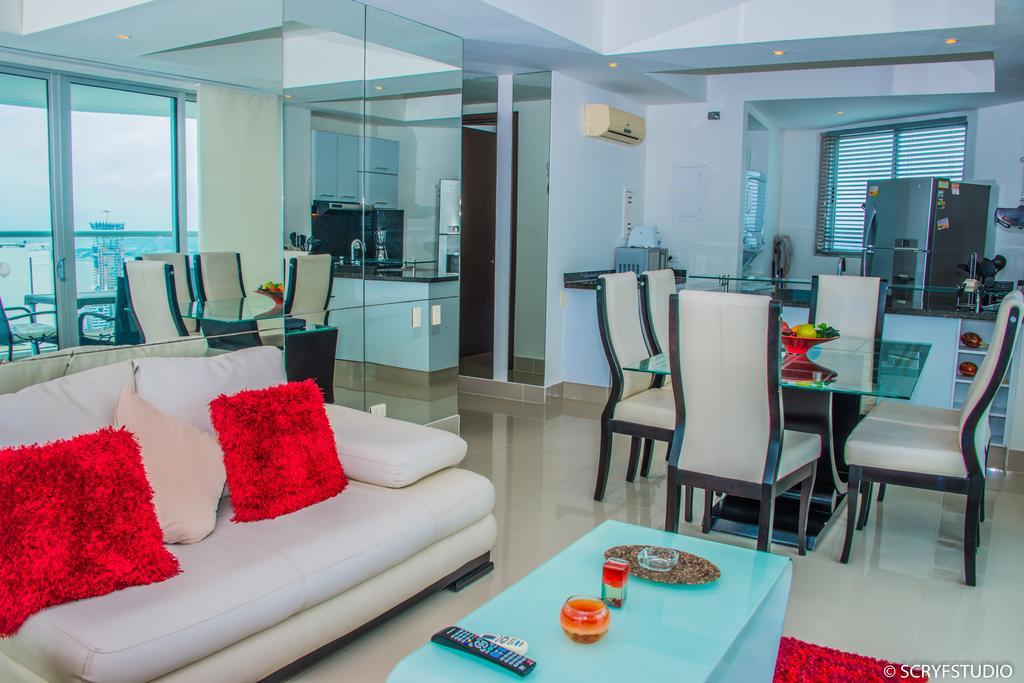 De Lujo-Palmetto Eliptic Playa Panoramico Apartment Cartagena Exterior photo